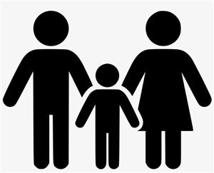 Clip art of parent and Child